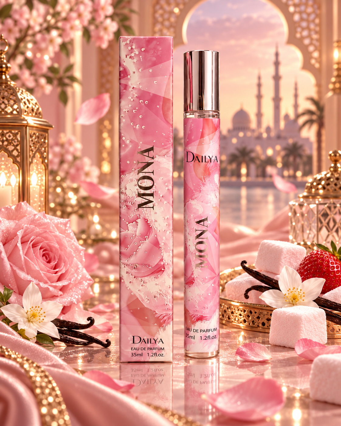 Lot de 12 Pièces - Eau de Parfum "Mona" 35 ml - Dailya