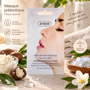 Lot de 20 Pièces - Masque Visage Hydratant aux Prébiotiques - Ziaja