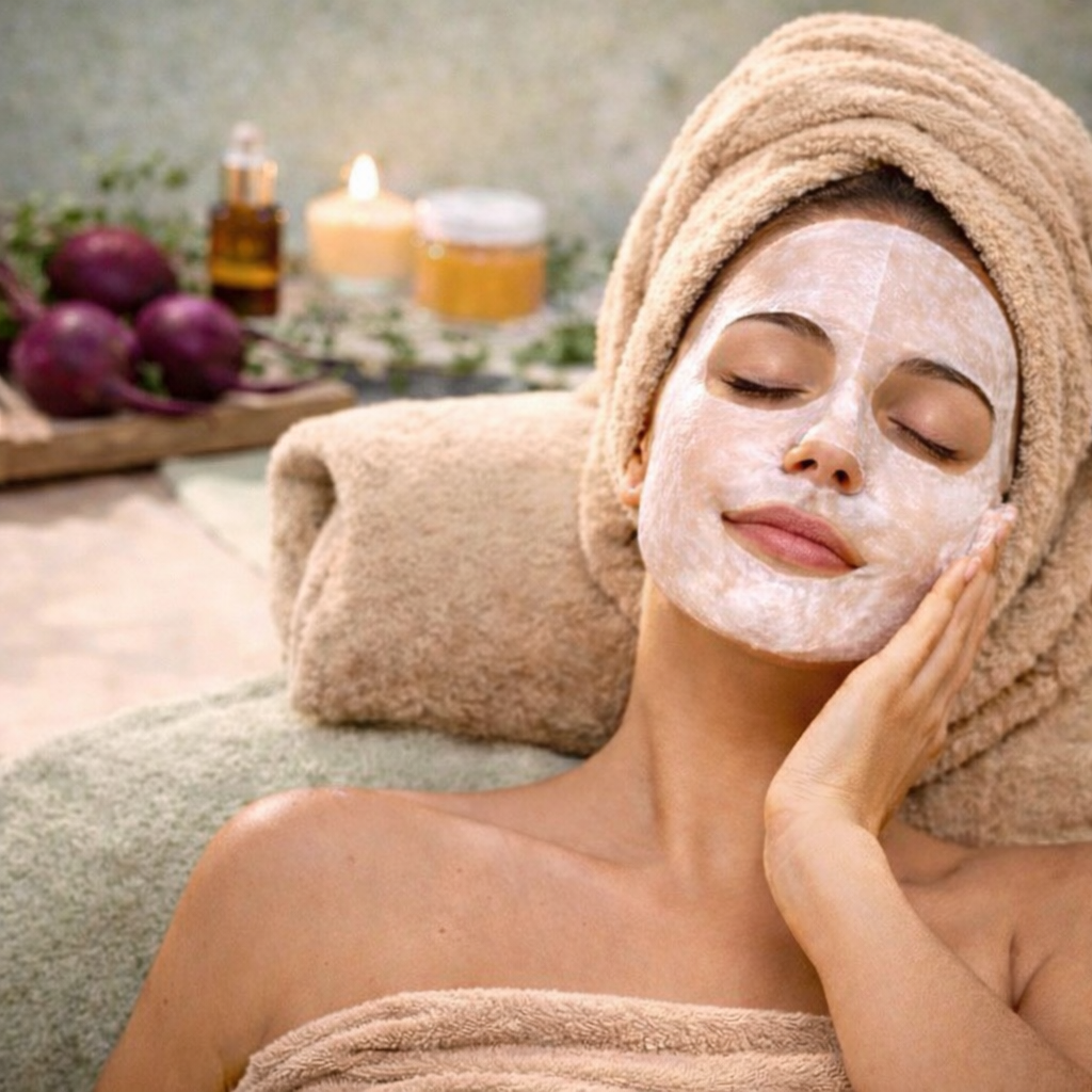 Lot de 12 - Masque Vegan Anti-Age à la betterave - Idc Institute - 3726