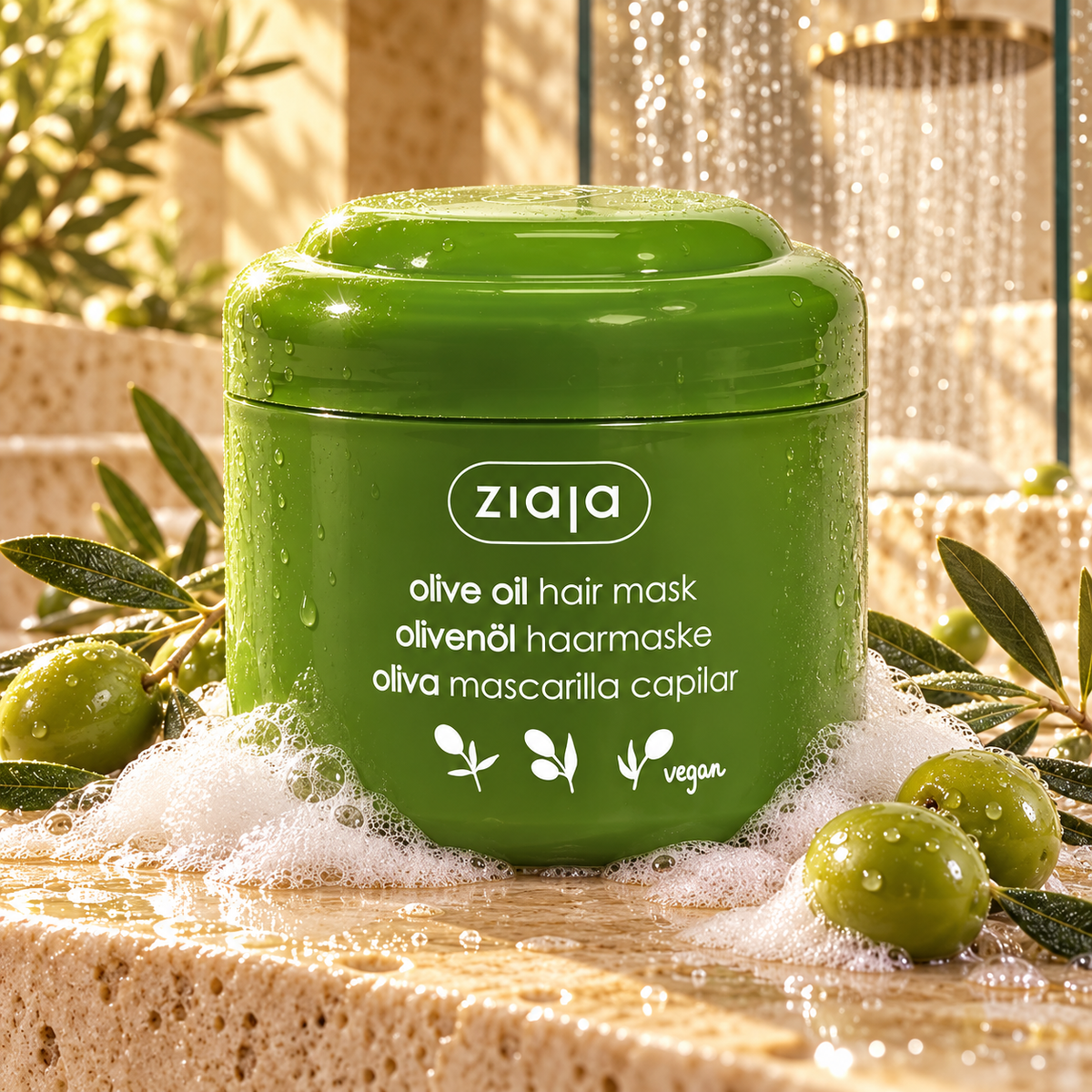 Lot de 6 Pièces - Masque Cheveux Ultra Hydratant à l'Huile D'Olive 200ml - Ziaja