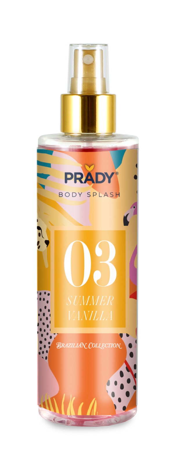 Lot de 6 Pièces - Brumes Corporelle - Summer Vanilla 03 - 250ml - Prady