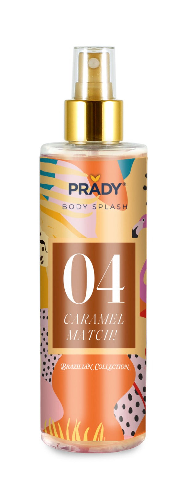 Lot de 6 Pièces - Brumes Corporelle -  Caramel Match! 04 - 250ml - Prady