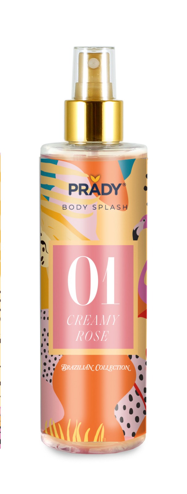 Lot de 6 Pièces - Brumes Corporelle - Creamy Rose 01 - 250ml - Prady
