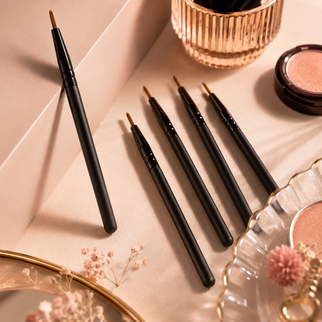 Lot de 12 - Pinceau de Précision Professionnel pour Maquillage
