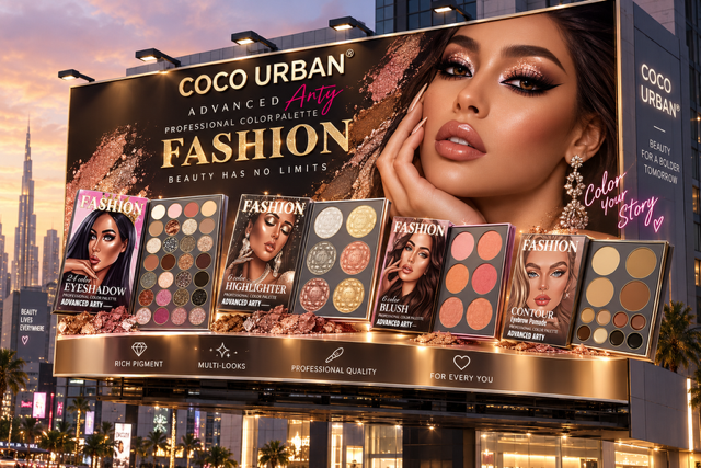 Lot de 3 Pièces - Coffret Maquillage Coco Urban Advanced Arty - D'Donna