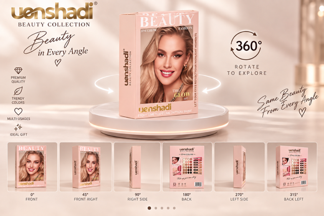 Lot de 3 Pièces - Coffret Maquillage Beauty Fashion - D'Donna