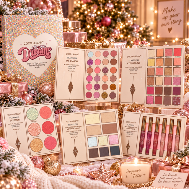Lot de 2 Pièces - Coffret Maquillage Coco Urban Follow Your Dreams - D'Donna
