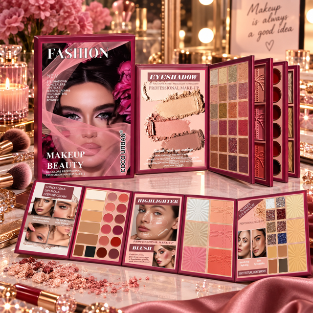 Lot de 3 Pièces - Coffret Maquillage Coco Urban Fashion - D'Donna