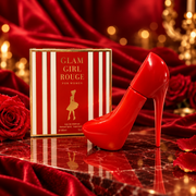 Lot de 6 Pièces - Eau de Parfum Glam Girl Rouge 100ML - Fragrance Couture