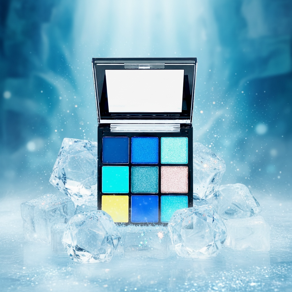 Set of 12 Diamond 24k Blue Palettes - D'donna 11125E