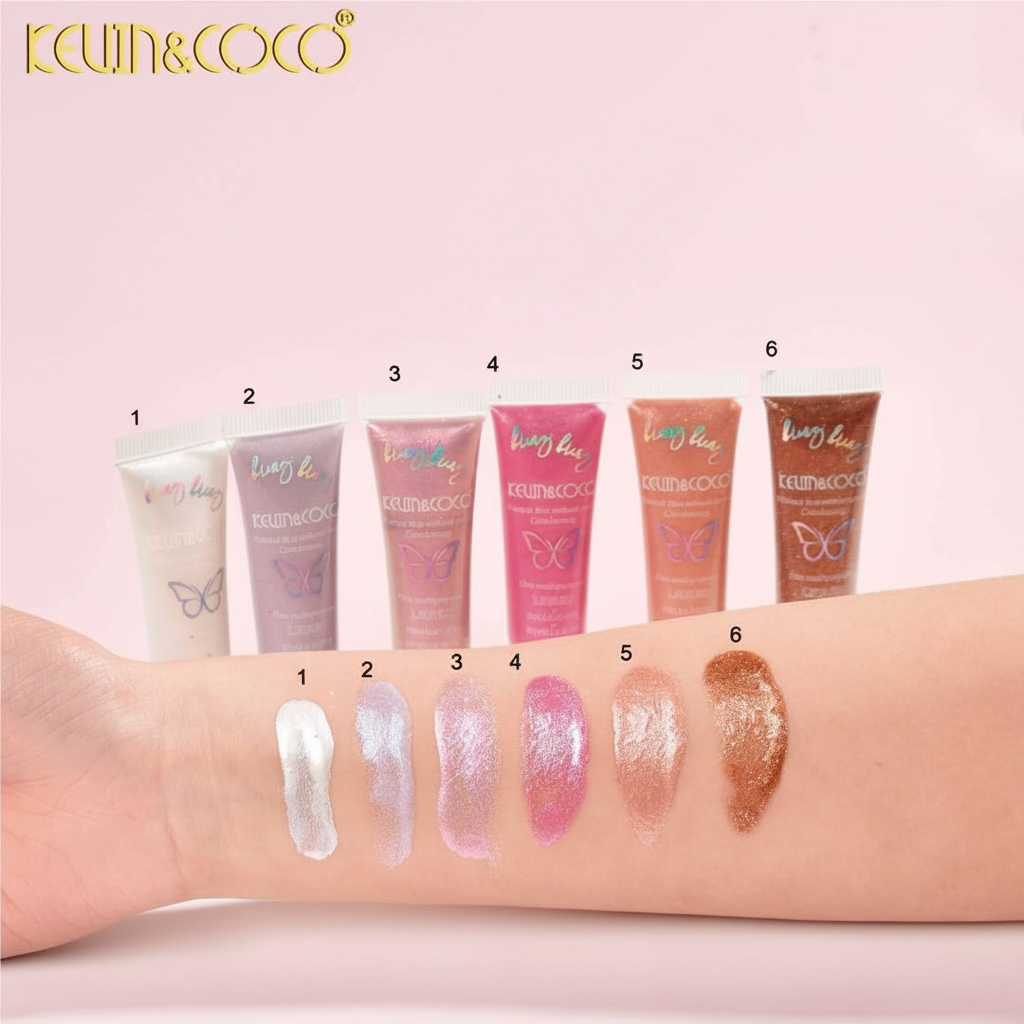 Lot de 24 - Fards à Paupières Liquid Glitter - KC248742 - Kevin & Coco