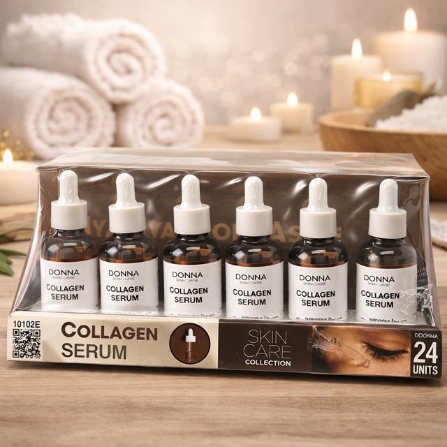 Lot de 24 - Sérum Collagène - Hydratant et Anti Vieillissement - D'Donna - 10102E