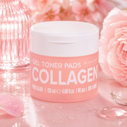 Lot de 6 Pièces - 60 Toner Pads Visage au Collagène Tonifiant & Hydratant - Biovene Barcelona