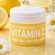 Lot de 6 pièces - Disques Toniques Illuminateurs à la Vitamine C – 60 Pads - Biovene Barcelona