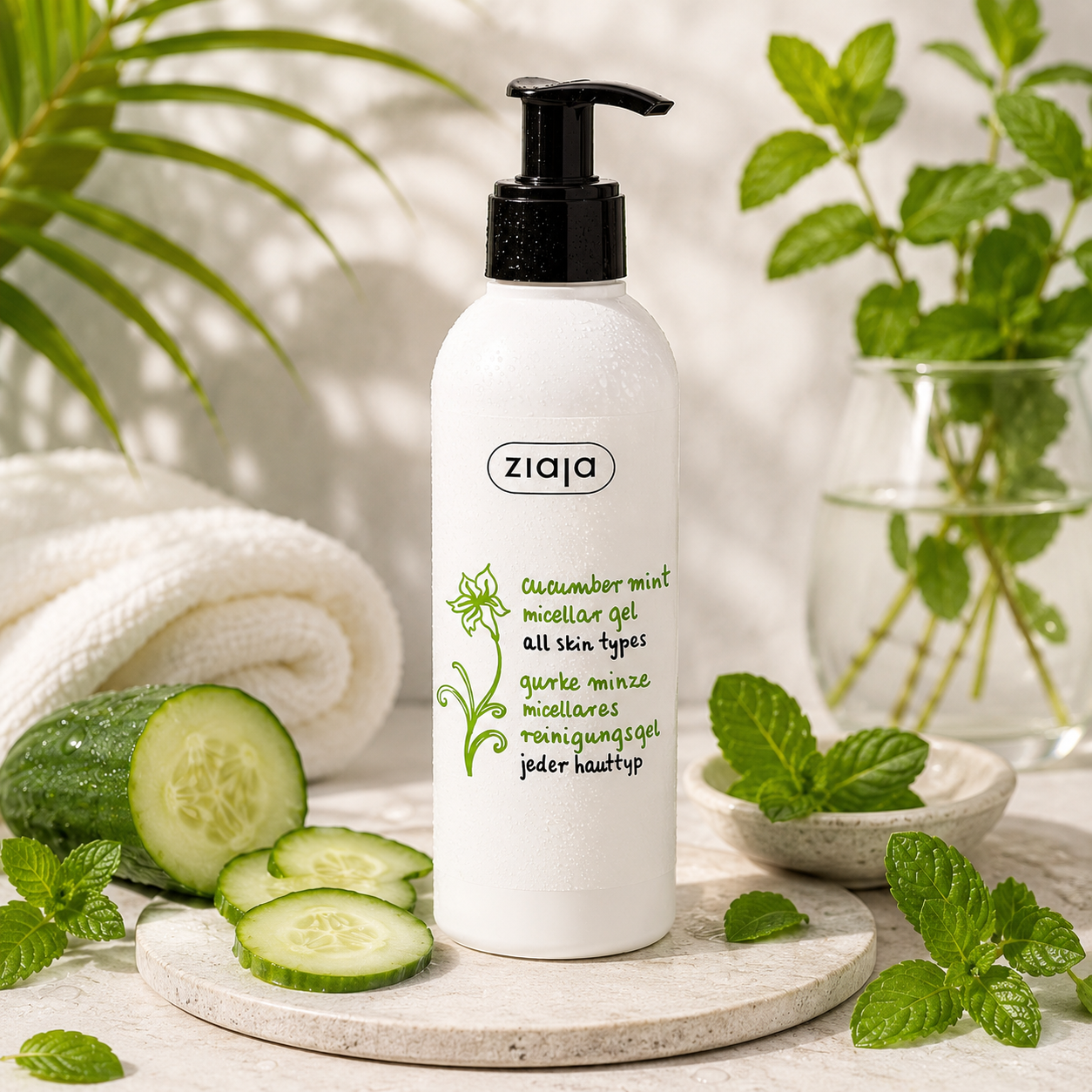 Lot de 6 Pièces - Gelée Micellaire Concombre Purifiante - Ziaja