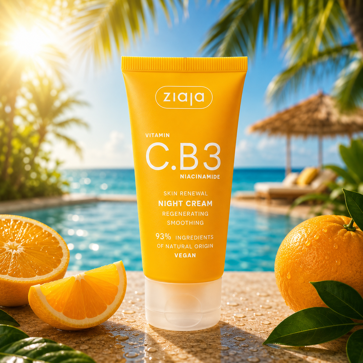 Lot de 6 Pièces - Crème De Nuit Régénérante Vitamine C & Niacinamide - Ziaja