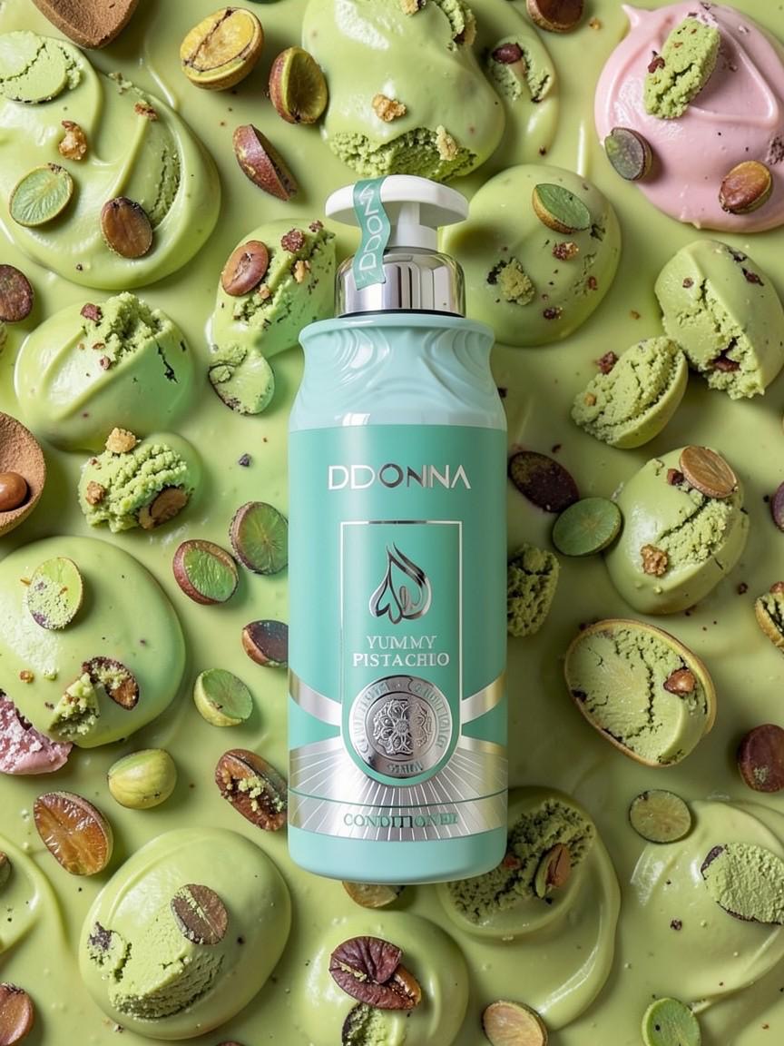 Lot de 6 Pièces - Après-Shampoing Yummy Pistachio 520ml - D’donna