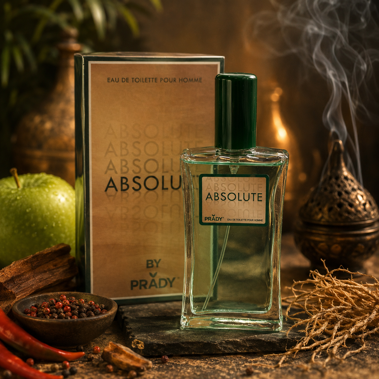 Lot de 6 Pièces - Eau De Toilette Absolute 90ML Homme - Prady