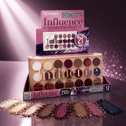 Lot de 12 Pièces - Palette XXL Influence Fards à Paupières - D’Donna