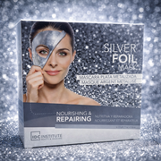 Lot de 12 Pièces - Masque Visage Argent Métallisé Réparateur - Idc Institut