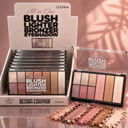 Set of 12 Pieces - All in One Palette - 11135B - D'donna