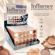 Lot de 12 Pièces - Palette XXL Influence Fards à Paupières - D'Donna