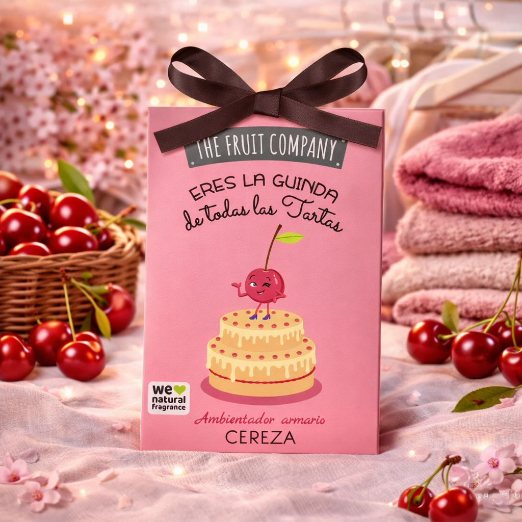 Lot de 12 Pièces - Sachet Armoire  Cerise - The Fruit Company