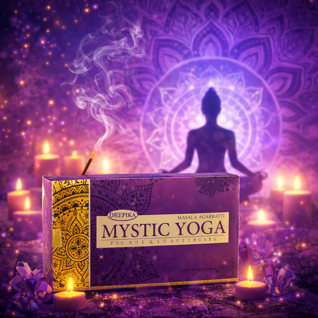 Lot de 24 Pièces - Encens En Batonnet Mystic Yoga - Deepika