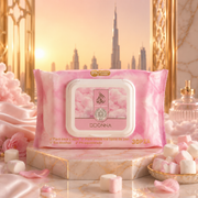 Lot de 12 Pièces- Lingette Démaquillante & Hydratante Marshmallow - D'donna