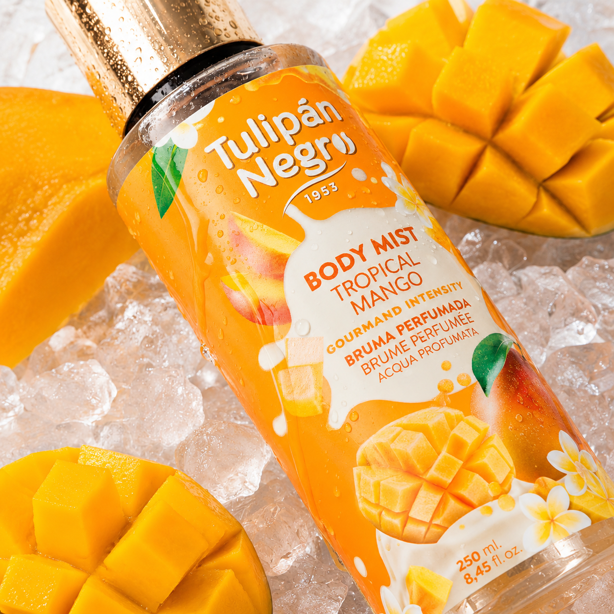 Lot de 6 Pièces - Brumes Parfumées Tropical Mango 250ml – Tulipan Negro