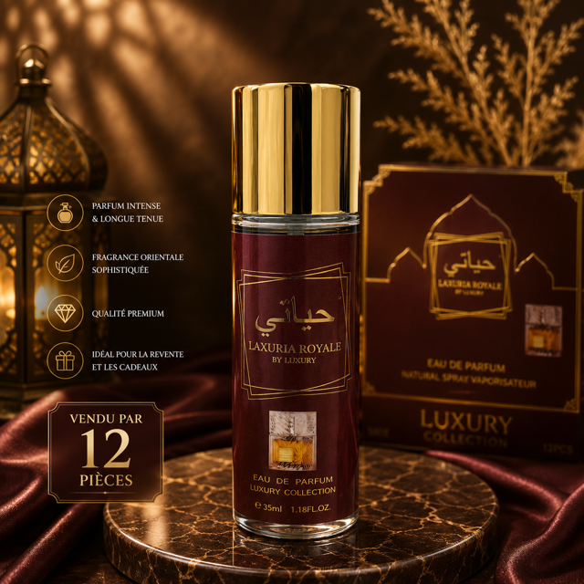 Lot de 12 Pièces - Eau de Parfum n°35 35ml - Luxury
