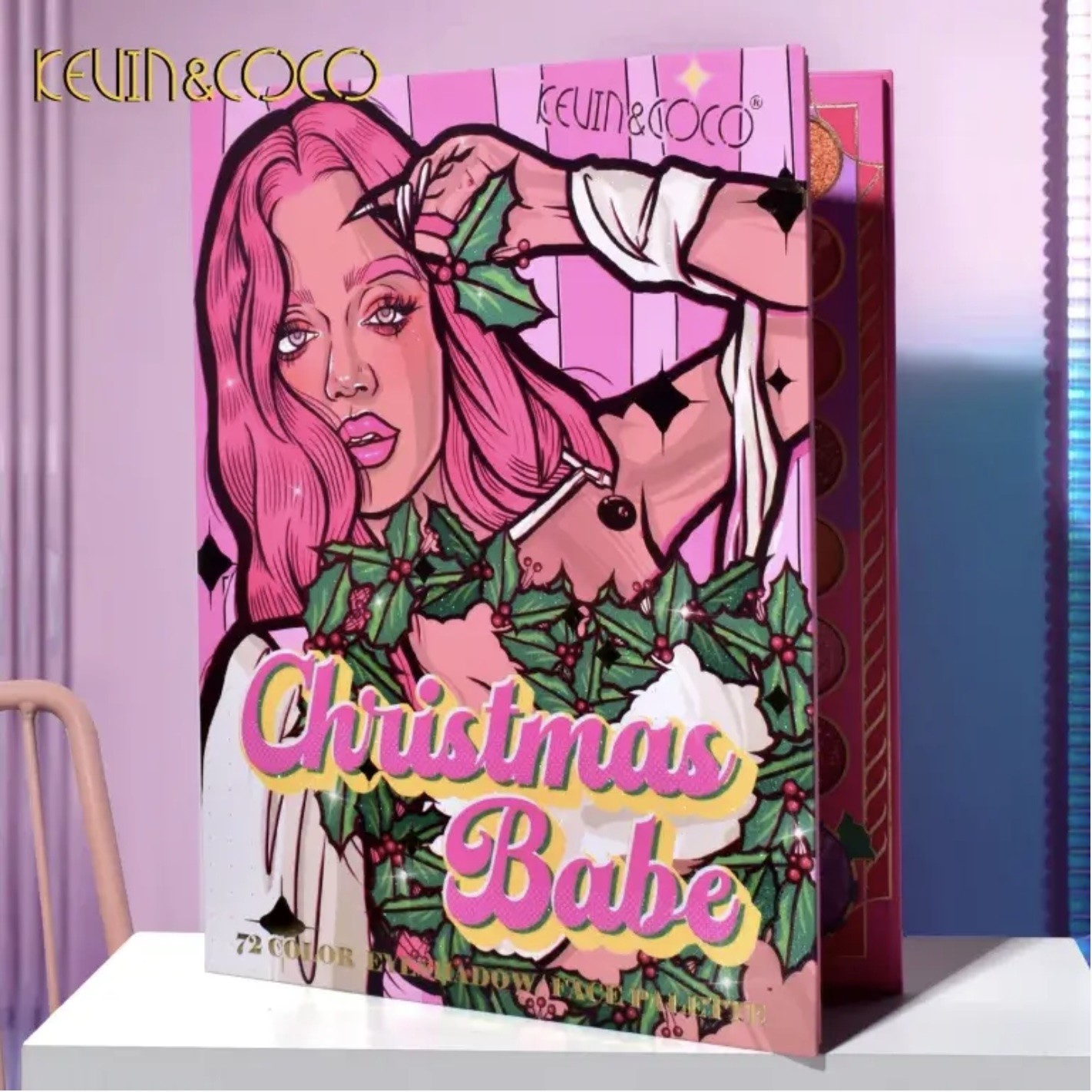 Lot de 6 (5,40€ la pièce) Palette 72 Couleurs - KEVIN & COCO KC231811