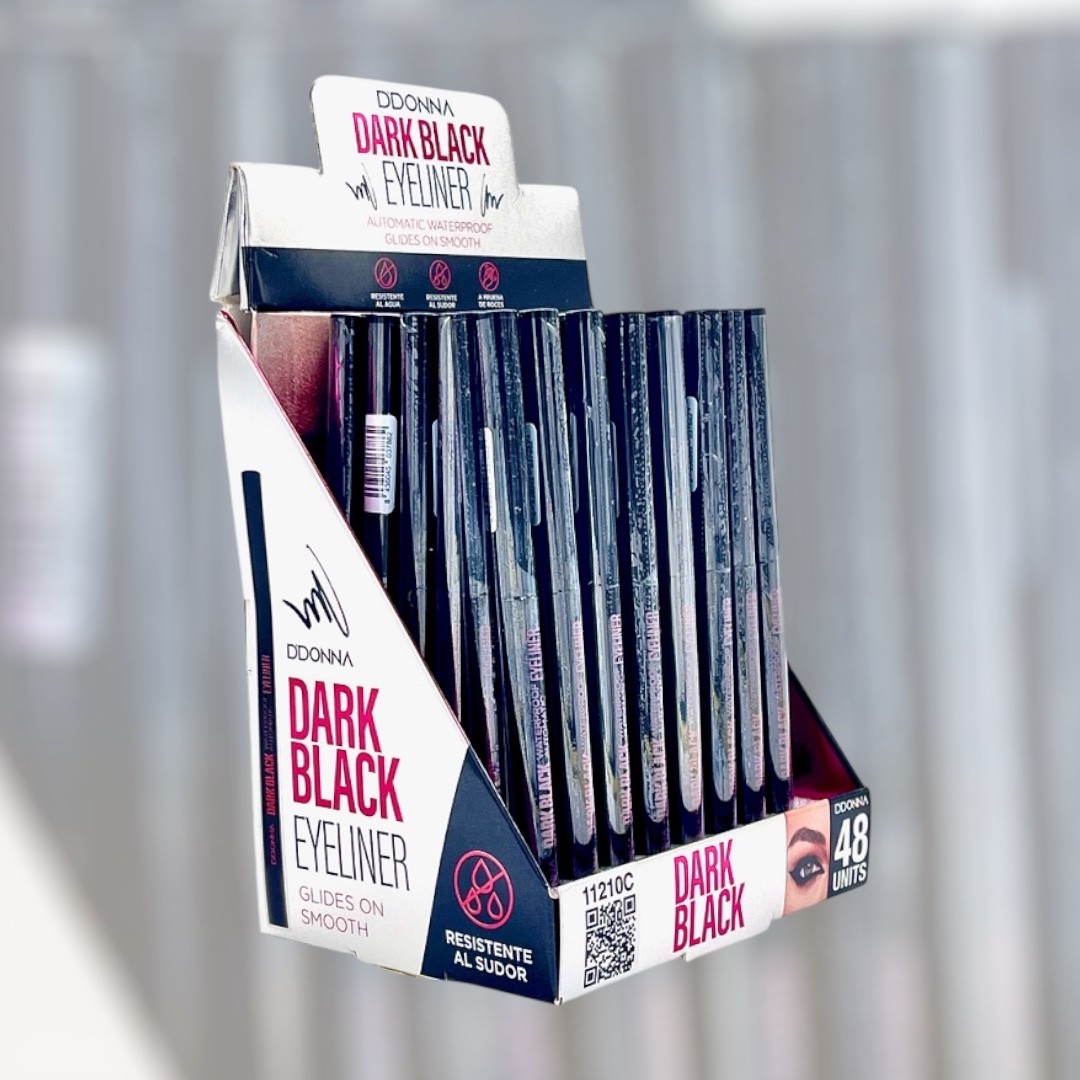 Lot de 48 (0,40€ La pièce) - Crayon & eye liner Ultra Noir - d'Donna