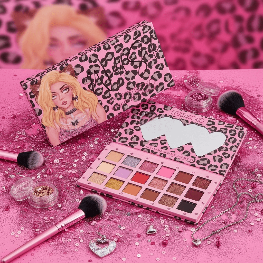 Lot de 12 (2,15€ la pièce) - Palette Wild Side 18 Couleurs - Kevin & Coco